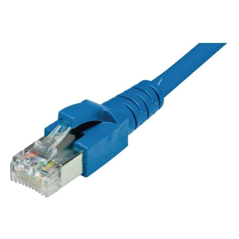 Dätwyler Patchkabel: S/FTP, 1m, blau (S/FTP, CAT6a, 1 m) (C6-SFTP-1-BL)