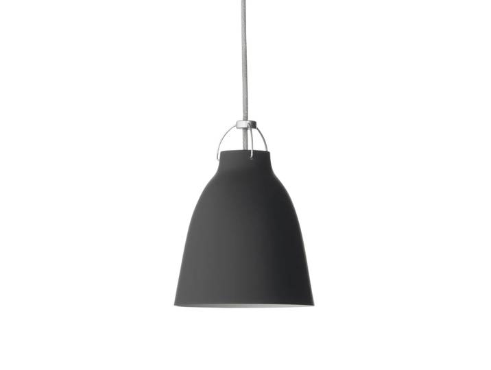 Fritz Hansen Suspension lumineuse Caravaggio P1 mat Noir