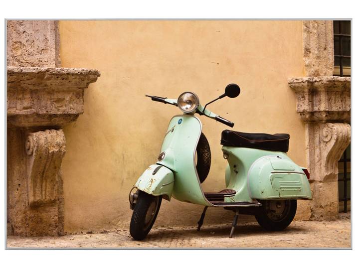 Bild mit Rahmen Dolce Vita! Italienischer Roller image LAND
