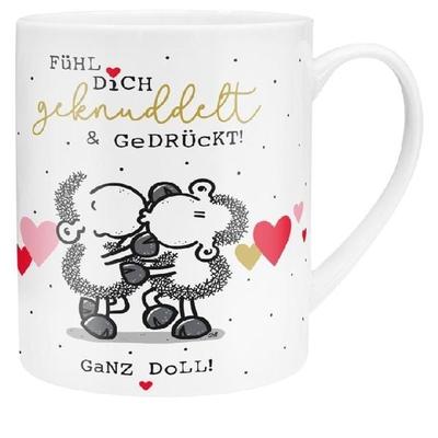XL-Tasse 'Fühl Dich geknuddelt'