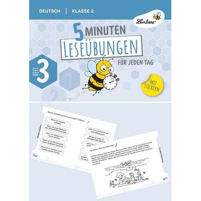 5 Minuten Leseübungen für jeden Tag, Geheftet von , Lernbiene, 978-3-7468-1326-4