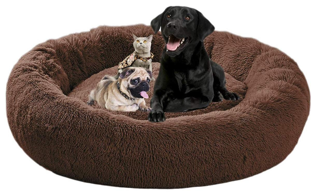 Orthopedisch donutvormig hondenbed voor grote honden