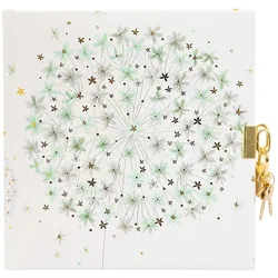TURNOWSKY 44 381 Tagebuch gentle Flower - 16,5 x 16,5 cm