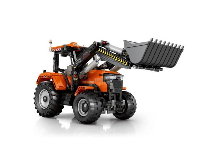 Reobrix Reobrix 22024 Frontlader Traktor RC 1496 Teile 43 cm Spielbausteine