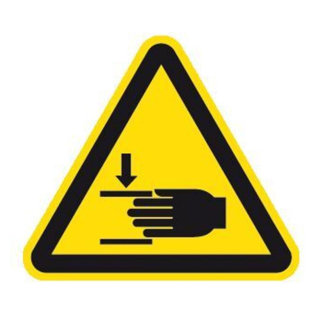 Moedel Warnung vor Handverletzungen ISO 7010 (600236396)