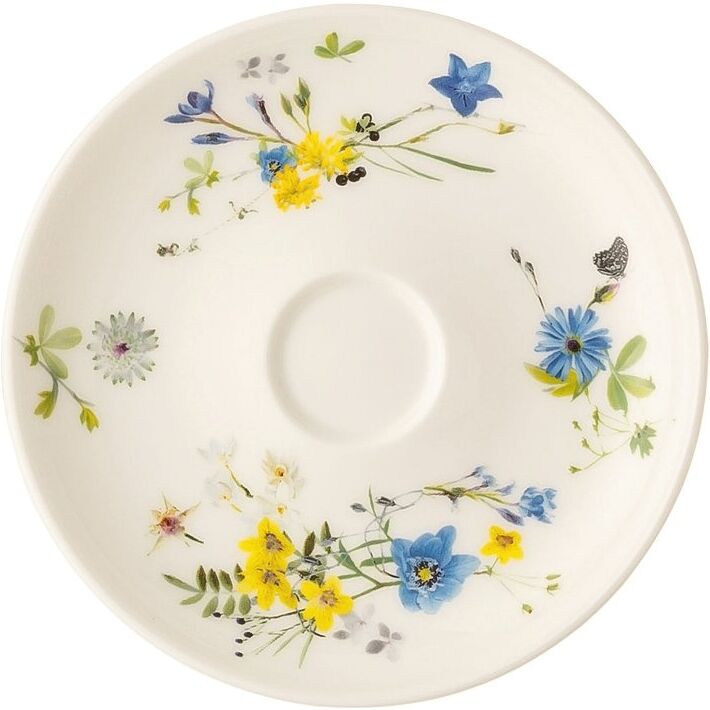 Rosenthal Piattino Espresso Coupe Fleurs des Alpes Brillance