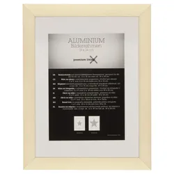 Bilderrahmen Aluminium brass, ca. 18x24cm