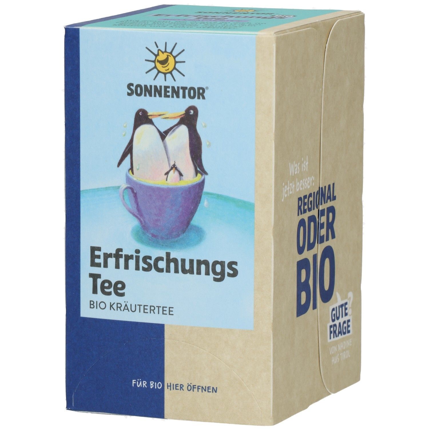Sonnentor Erfrischungstee Bio 18 St Filterbeutel
