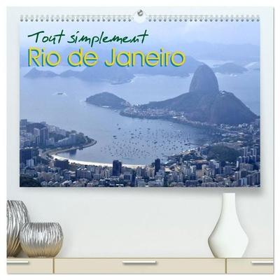 Tout simplement Rio de Janeiro (Calendrier mural haut de gamme 2027 DIN A2 vertical), CALVENDO calendrier mensuel