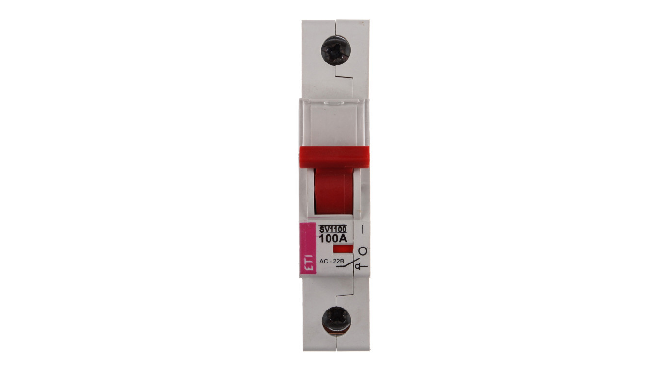 ETI Polam Modulaire lastafscheider 100A, 1-polig, 230/400V, type SV 1100