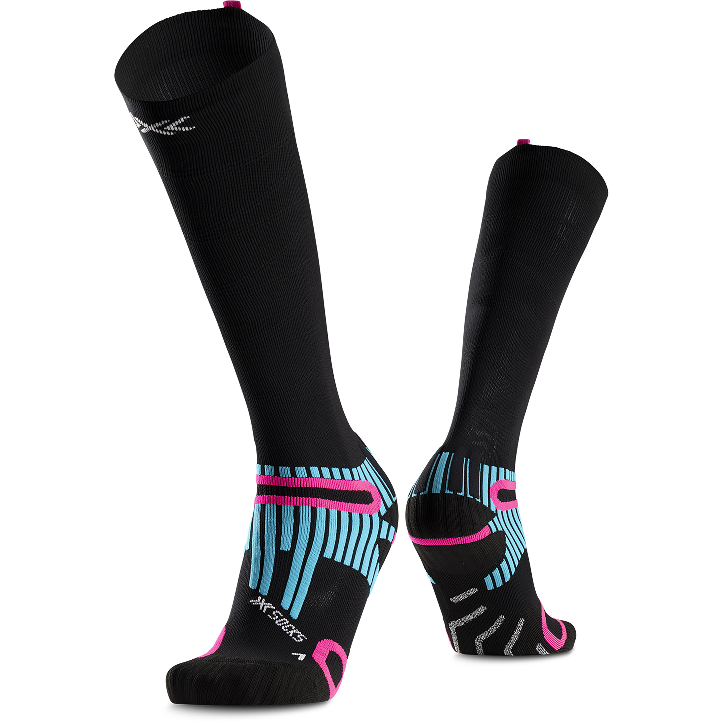 X-Bionic Hike Anatomix OTC Wandersocken schwarz Größe 35 Camping Elastisch