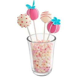 Lurch Cake-Pop Formen Silikon, 20er 83027 23,0 x 18,5 cm, Backform, Rot