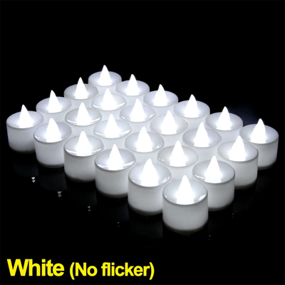 Inspire Essentials SoftGlow Battery LED Flameless Tea Candle Set 1pcs white