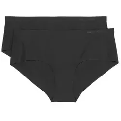 Marc O Polo Elastic Panty 2P Schwarz Medium Damen