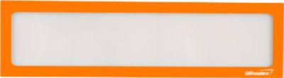 Ultradex Infotasche, magnetisch, für Überschriften, B 225 x H 60 mm, A4, orange