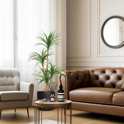 Garvee 4/5/6 Ft Artificial Dracaena Tree, Realistic Fake Dracaena Plant