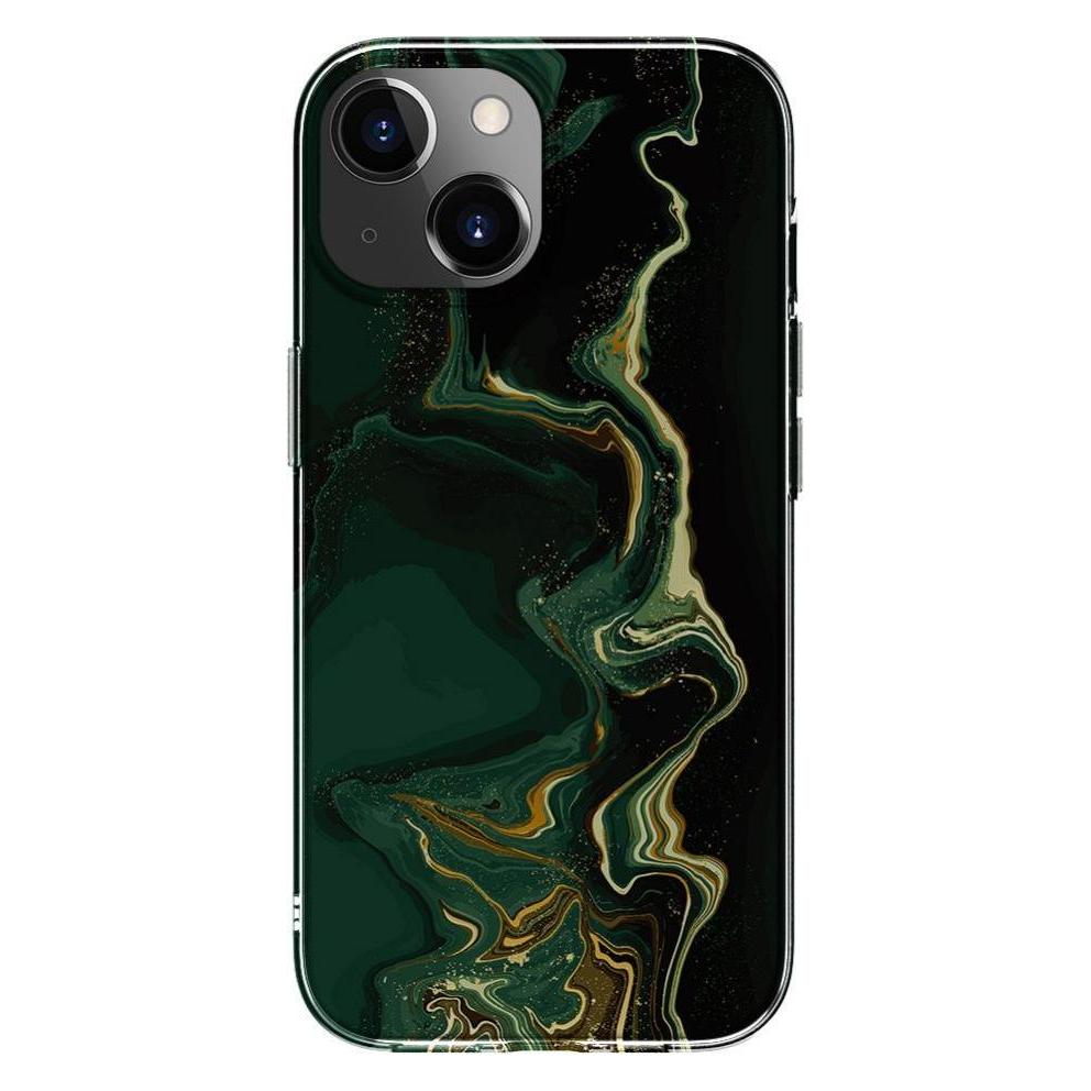 Evelatus iPhone 15 PC Customized Print Design Marble (Apple iPhone 15) (EVEAPP15PPDMGG)