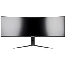 Thermaltake "49"" DQHD Curved Gaming Monitor" (5120 x 1440 Pixel, 49"), Monitor, Schwarz