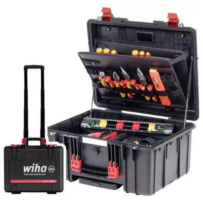 Wiha XL 2 Trolley 45795 Elektriker, Handwerker, Lehrlinge, Profi, VDE Werkzeugkoffer bestückt 60teilig