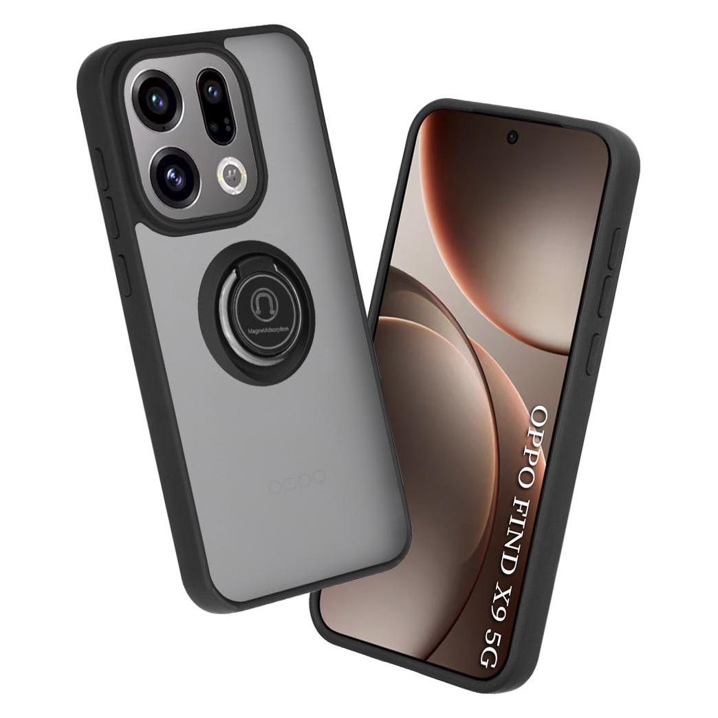 Techsuit - Glinth - Oppo Find X9 - Black (Oppo Find X9) (65606072)