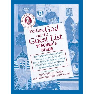 Putting God on the Guest List Teacher's Guide, Taschenbuch von Joanne Barrington Lipshutz,Jeffrey K. Salkin, Ingram Publishers Services,