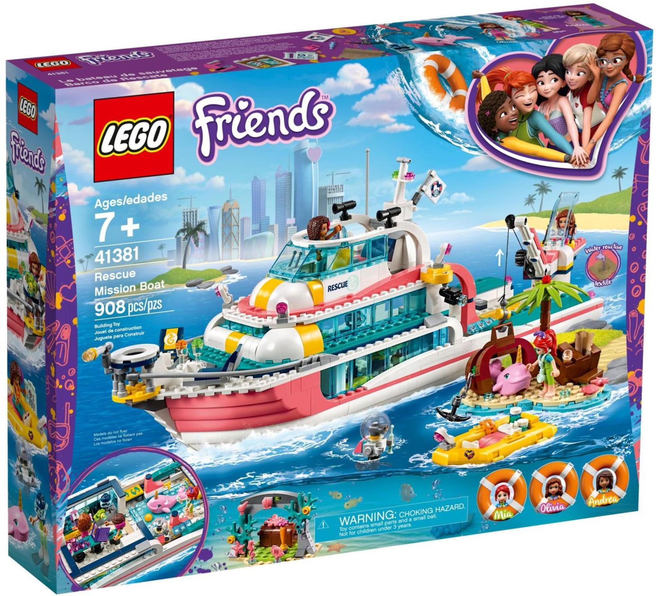 LEGO Rescue Mission Boat