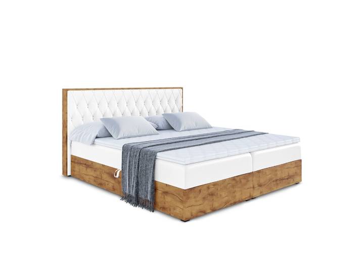 Boxbett LOLLI5 200x200 cm Hellgrau - Monolith 84