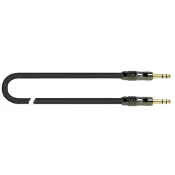 Quik Lok ITST/JS-5 Kabel: 6,3-mm-TRS-Stereo-Stecker / 6,3-mm-TRS-Stereo-Stecker, 5 m (5 m), Audiokabel