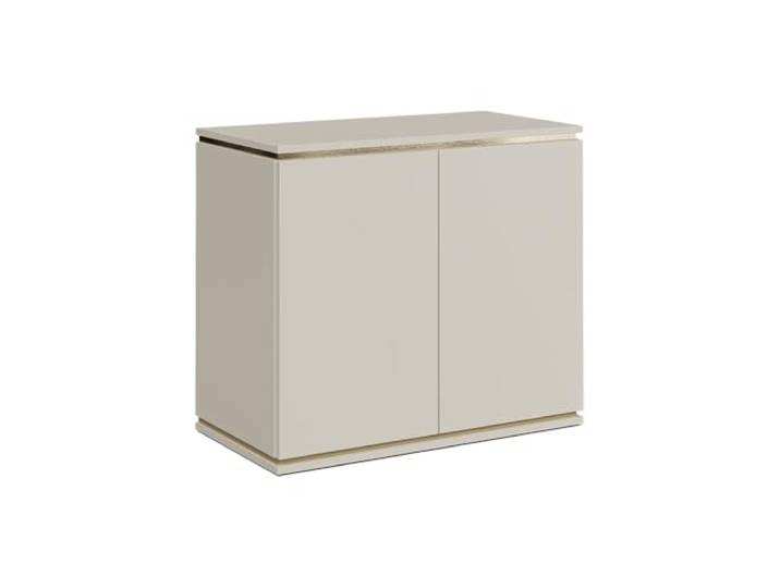 Vicco Kommode Linette, Cashmere, 80 x 70 cm mit 4 Fächern, Push-to-Open Mechanismus für geräuschloses Öffnen