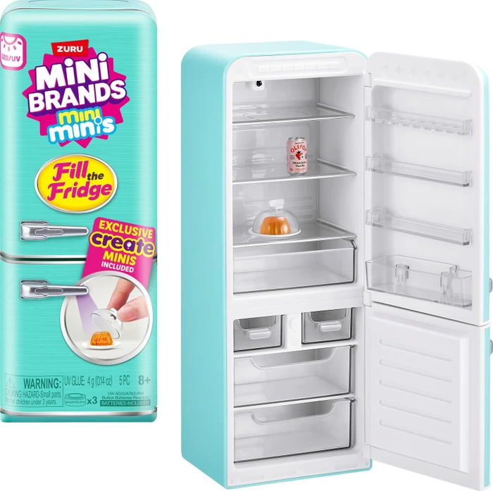 ZURU Mini Brands - mini minis Fill the Fridge Playset