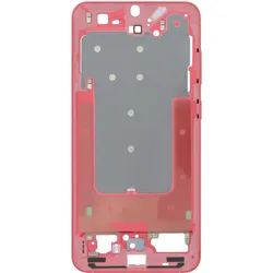 Samsung Original Mittelgehäuse Galaxy S25 Plus präzise Passform (Abdeckung, Samsung Galaxy S25), Mobilgerät Ersatzteile, Rot