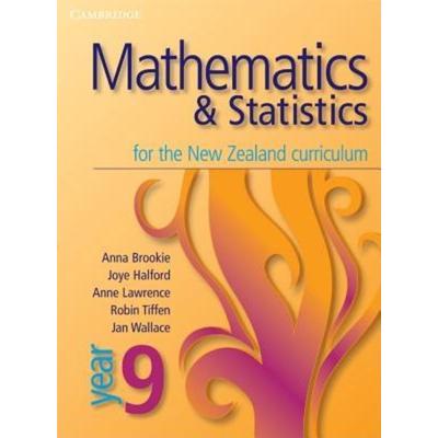 Mathematics and Statistics for the New Zealand Curriculum Year 9, Taschenbuch von Anna Brookie,Joye Halford,Anne Lawrence,Robin Tiffen,Jan Wallace,