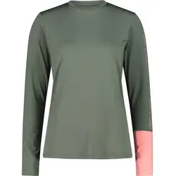 CMP Damen Shirt WOMAN T-SHIRT FREE BIKE, Größe 46 in Grau Grau