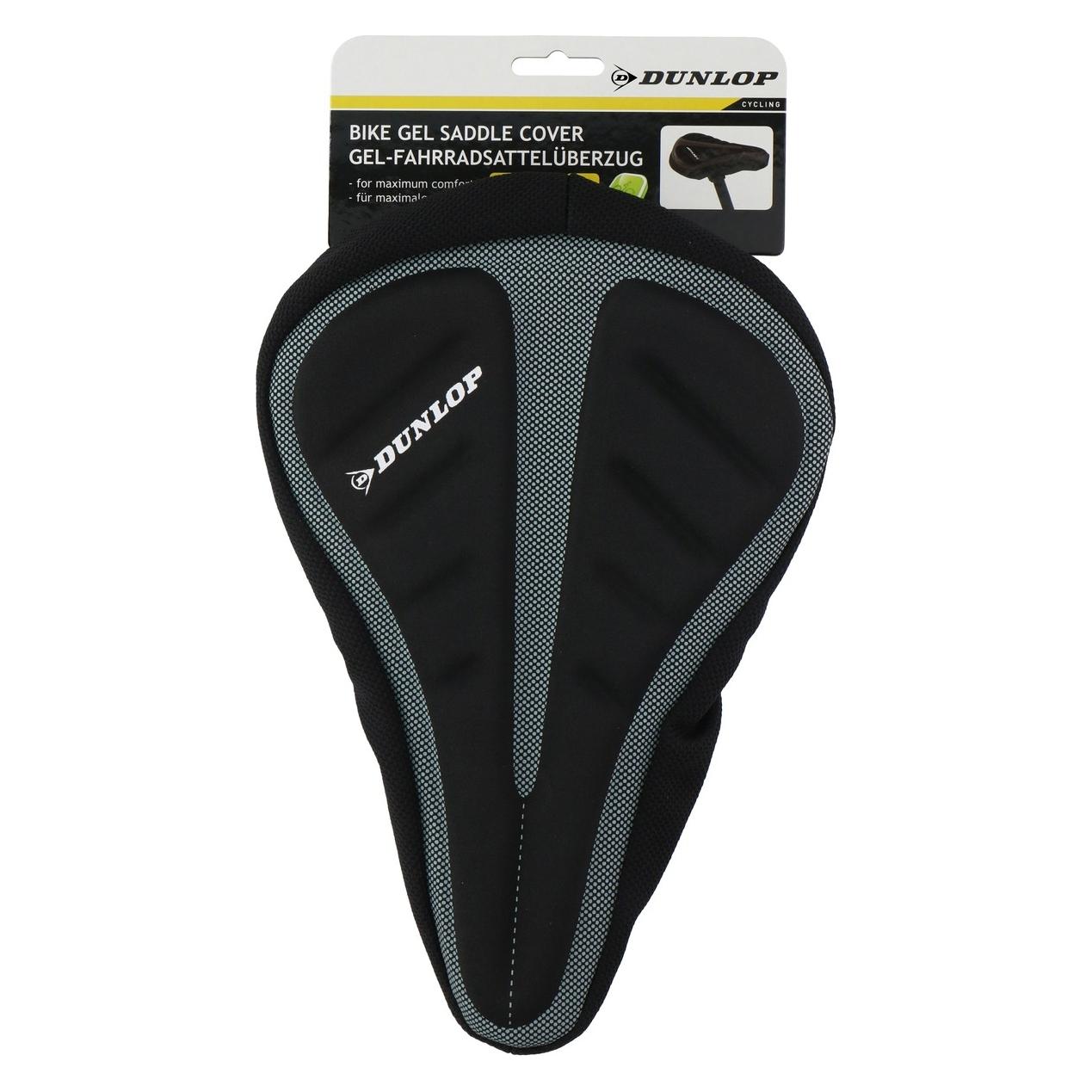 Dunlop Fahrradsattel Gel Überzug 28x20x2,5cm (2025869)