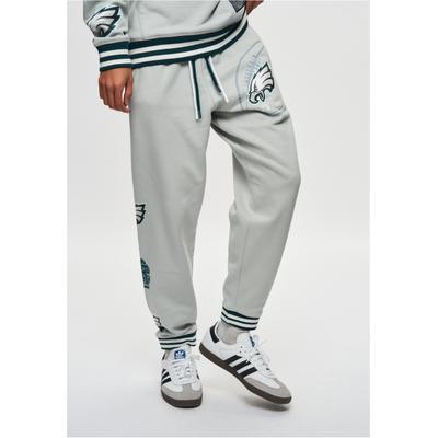 Sweathose RECOVERED "NFL Eagles Fly", Herren, Gr. 3XL, US-Größen, grau, 100% Baumwolle, bedruckt, lang, Hosen Sweathose, für alle Fans der Philadelphia Eagles