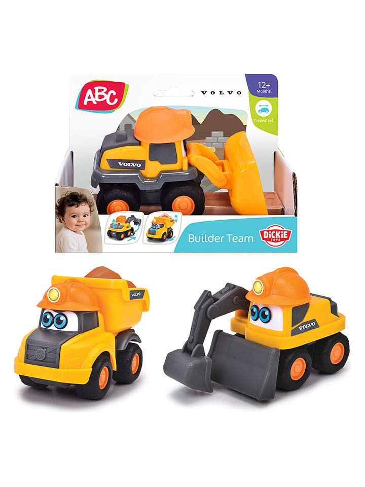 Dickie Toys Auto "ABC Builder Team" - ab 12 Monaten (Überraschungsprodukt) - onesize