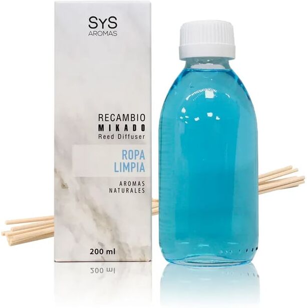 Sys Recarga Mikado Roupa Limpa 200 ml