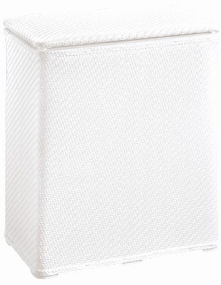 Wäschekorb KLEINE WOLKE "Boy 68 l", weiss (weiß), B:48cm H:55cm T:27cm, Kunststoff, Wäschesammler, Wäschekorb weiß 68 l