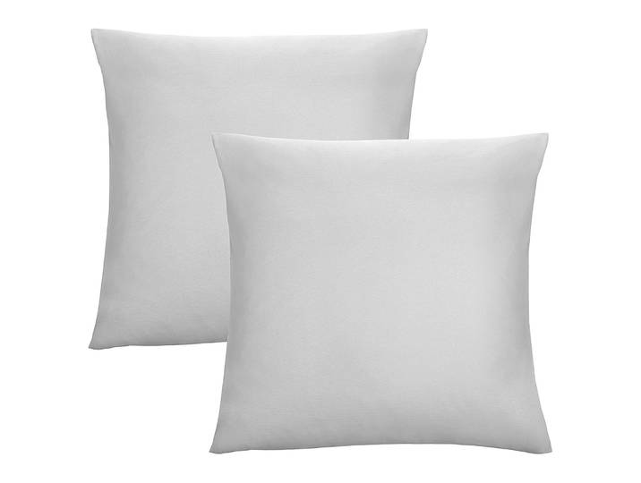 Taies d’oreiller 0077144 II lot de 2 Gris/Gris Jersey