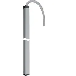 Hager DA-Säule 1-s mit Schlauch DA200 L=2m el