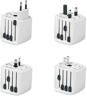 Adaptateur universel personnalisable MUV Micro ABS blanc