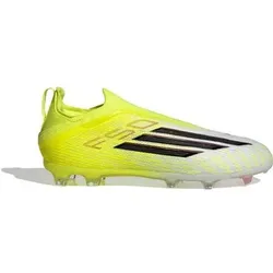 ADIDAS Kinder Fussball-Rasenschuhe F50 ELITE FG, ohne Schnürung, Größe 32 in Gelb Gelb