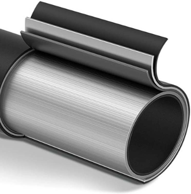 INF Verstellbarer Gehstock aus Aluminiumlegierung mit Massagegriff - Einzelner Fuß