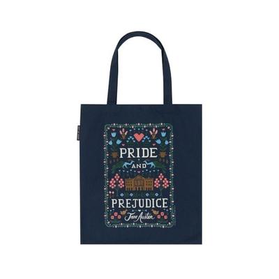 Puffin in Bloom: Pride and Prejudice Tote Bag