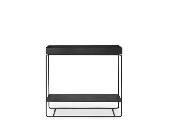 Pflanzbehälter Plant Box schwarz Two-Tier 80x75x25 cm