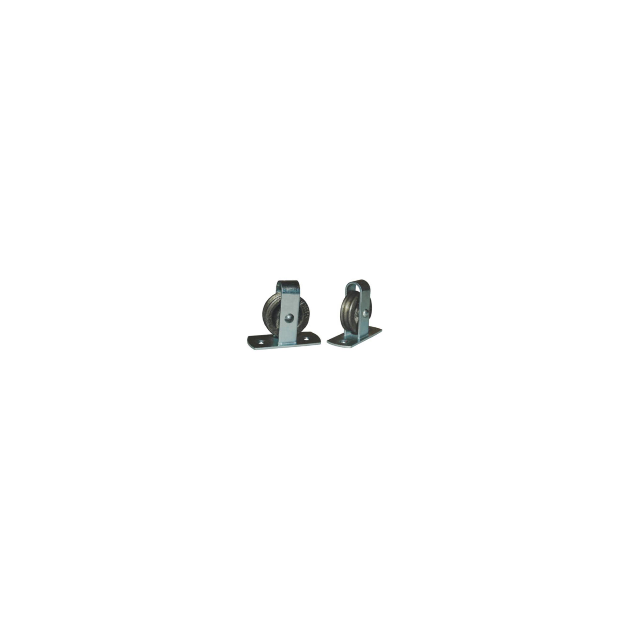 Betz 496 Stehrolle | Nut 6mm | Grauguss | mit Längsplatte und gedrehter Nut, 63137)