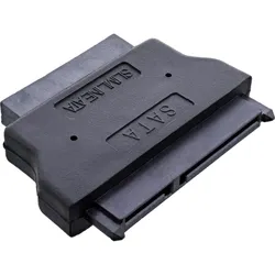 InLine Adapter SATA, 22pol ST (7+15) auf Slimline 13pol BU (7+6)