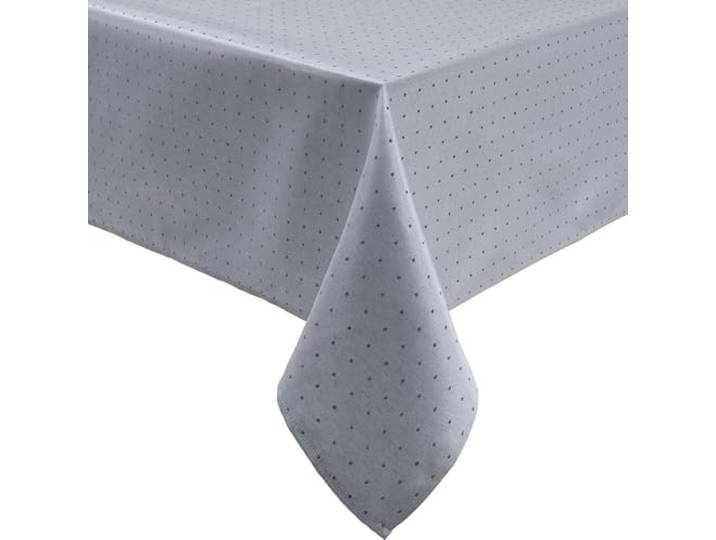 REDBEST Tischdecke Alcona Jacquard Punkte anthrazit Größe 140x280 cm - Zeitlose Eleganz, ideal für Festliche Anlässe