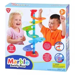 Playgo: Kugelbahn mit Spiralbahn