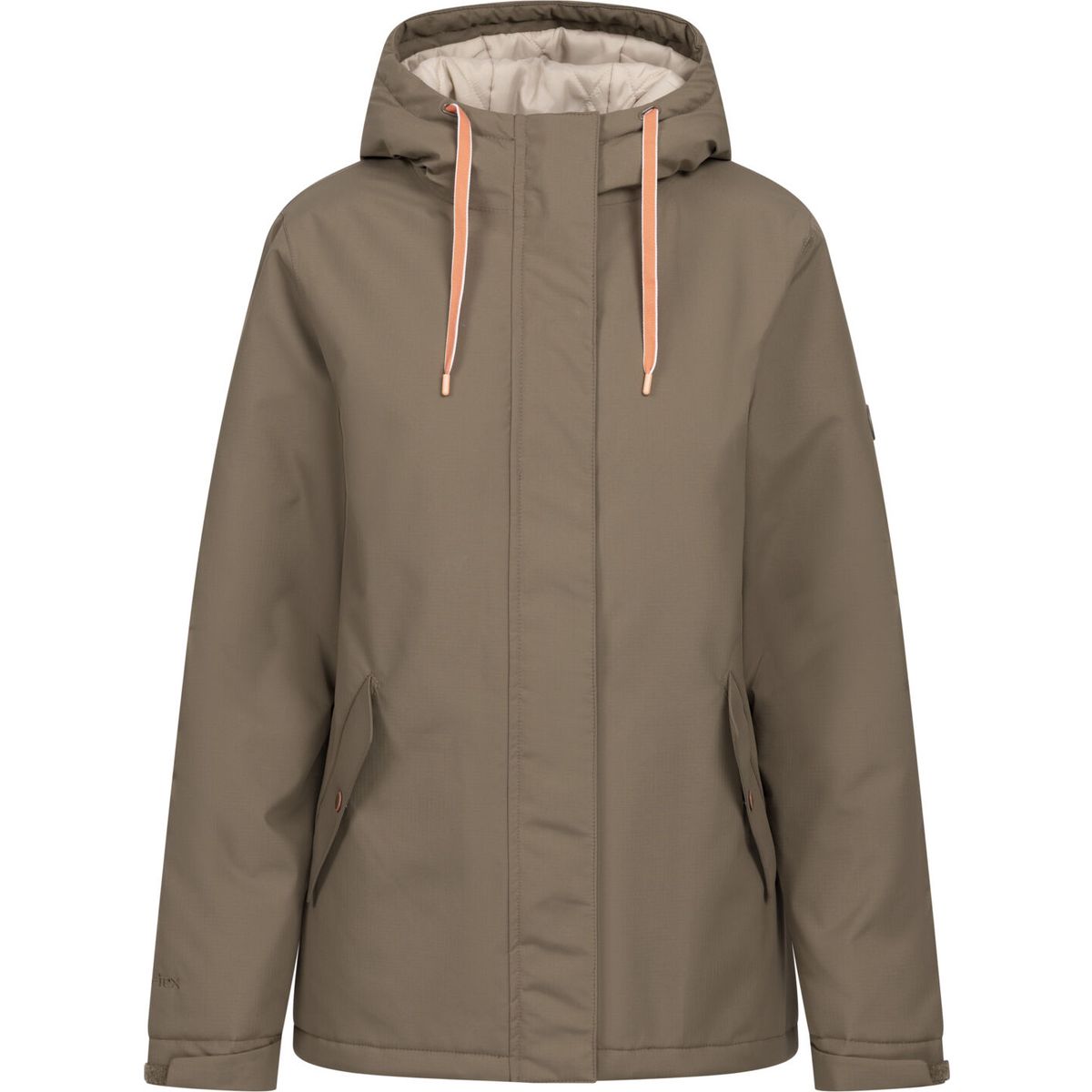 Trespass Yulia - Female Rainwear Jacket light khaki (LKH) L FAJKRATR0135_LKH_L